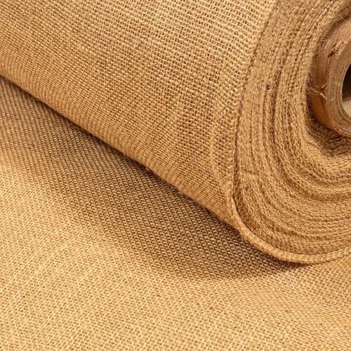 Hessian fabric woven - fabric, natural