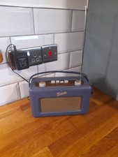 Roberts Revival R250 AM/FM Radio With Original Power Adapter Tested Working 