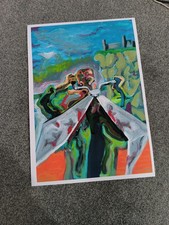 Clock Tower PS1 Game Painting