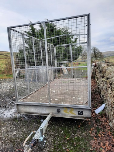 Caged trailer galvanised - 50, mm