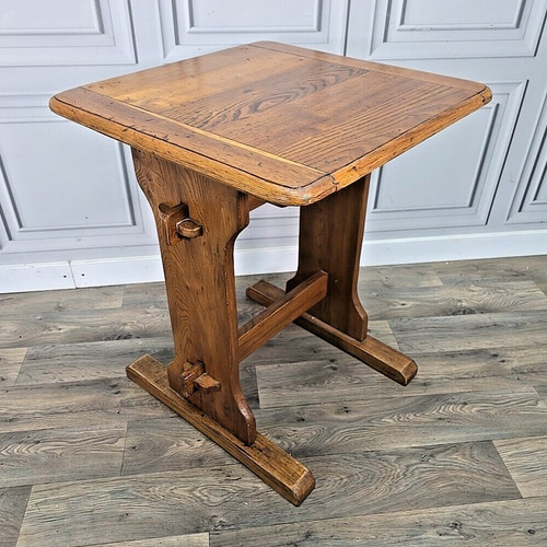 Antique solid refectory - solid, table