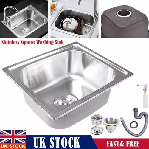 Stainless steel single bowl - stainless,