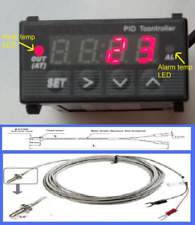 Mini 1/32 Digital PID Temperature Controller Kiln Furnace Oven Thermocouple