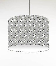 FOOTBALL CEILING DRUM LIGHT SHADE / TABLE LAMPSHADE 3 SIZES