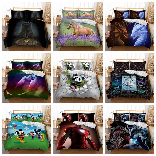 Animals printed duvet cover - printed,