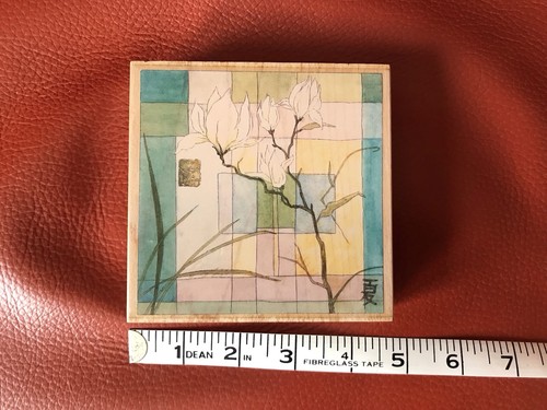 Wooden collage stamp - wooden,