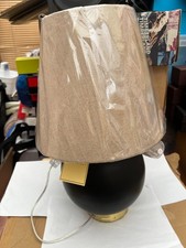 RALPH LAUREN Black Taupe Round