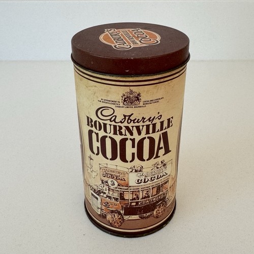 Tin vintage cadbury - tin,