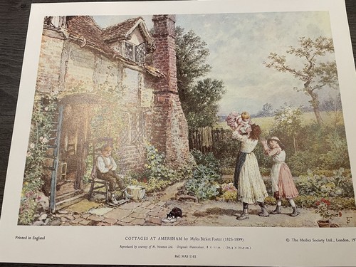 Print cottages amersham - cottages, at