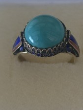 Turquoise Victorian Ring
