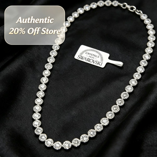 100 authentic swarovski - 100%,