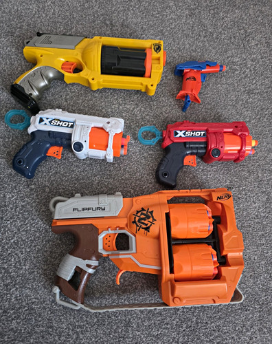 Lot nerf and shot - and, guns