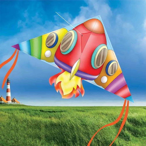 Brookite rocket delta fun - rocket, kite