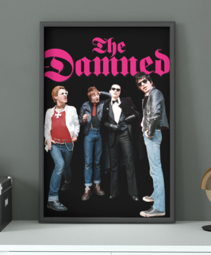 The damned unframed wall - the,
