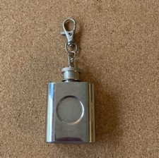  Collectible Mini Hip flask Key Ring  Stainless Steel