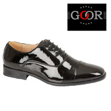 Mens Goor Oxford Pleated Shoes