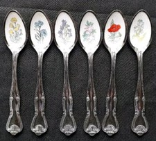Vintage Set Of 6 Japan Silver