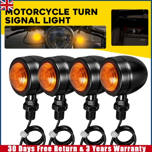 Motorcycle black metal - 4x,