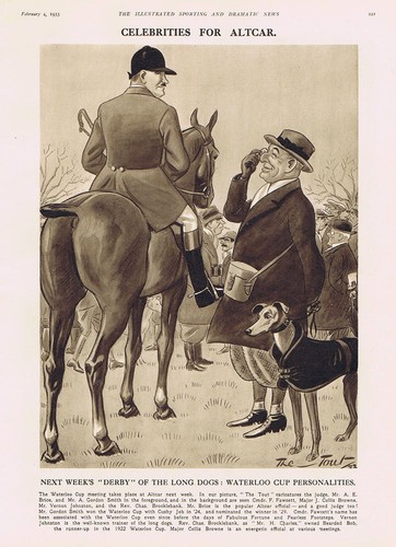 Coursing caricatures - caricatures, of