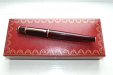 Rare Cartier burgundy lacquer