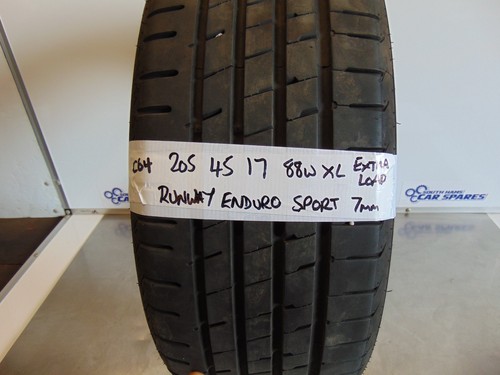 205 tyre part worn - part,