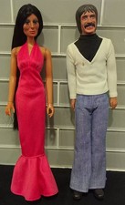 Mego Sonny & Cher Poseable