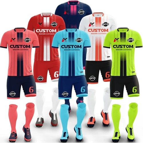 Custom men soccer uniform - soccer,