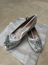 New Aruna Seth Liana Butterfly open toe flats. Size 38.5