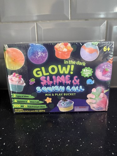 Glow the dark slime - in, &