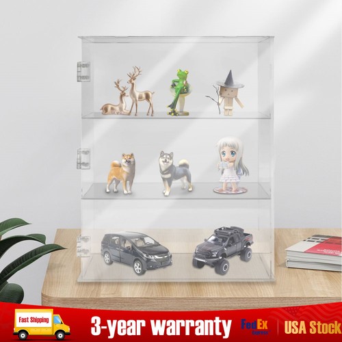 Acrylic tiers display case - acrylic, 3