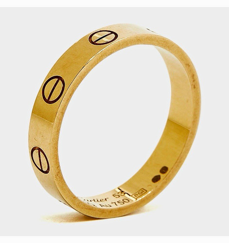 Cartier love band ring 18k - cartier,