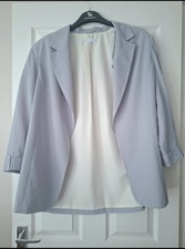 Primark Light Blue Blazer Size L