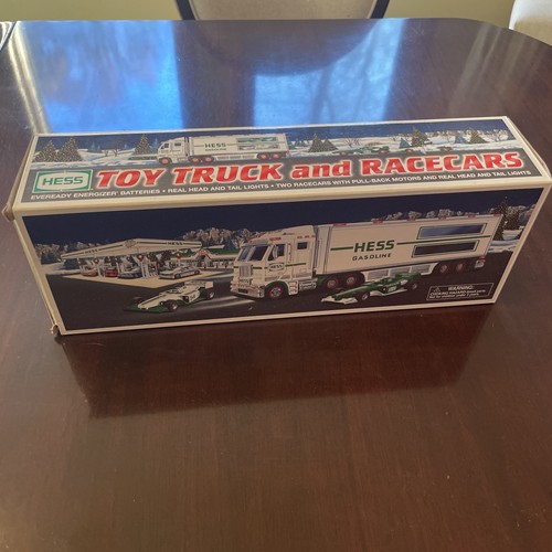 Hess truck and race car - ,
