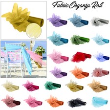 29cm X 25m Fabric Organza Roll
