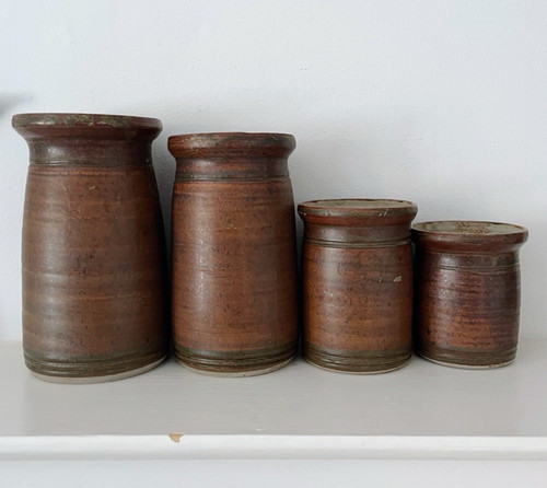 Studio pottery french brown - studio,