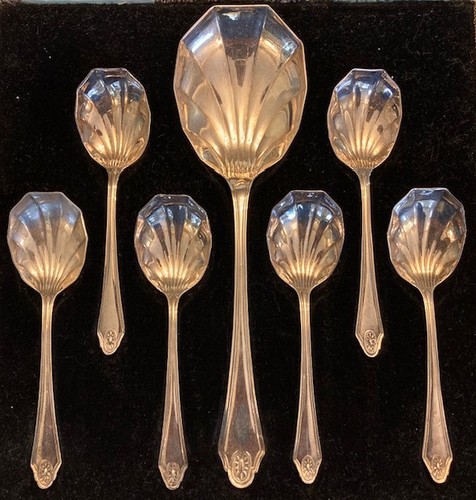 Desert spoons silver - spoons,