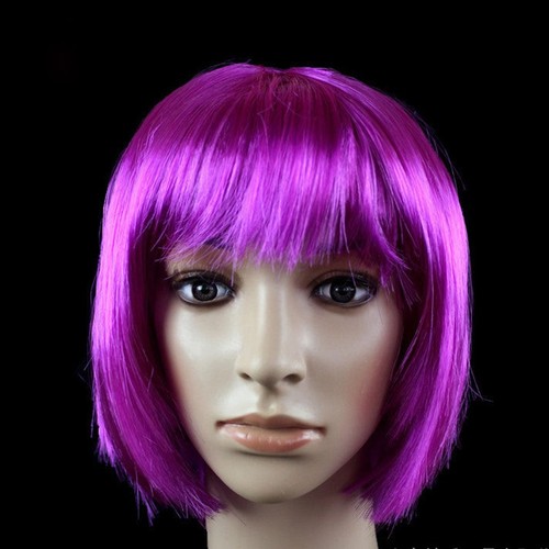 Short bob wig with bangs - bob,