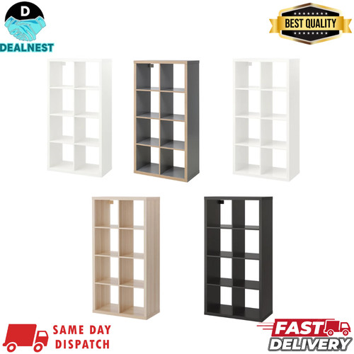 New ikea kallax white shelving - ikea,