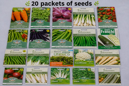 Packets vegetable herb - 20,