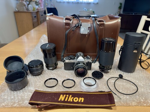 Nikon fe2 vintage slr film - nikon,
