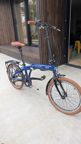 Raleigh stowaway folding - folding, bike
