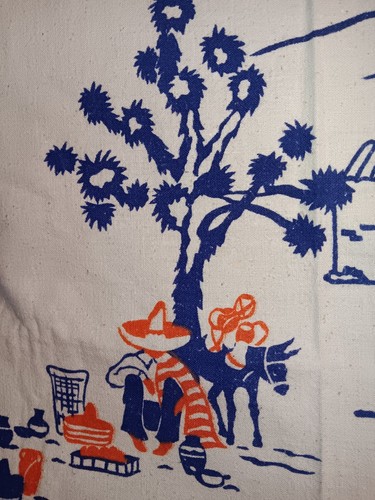 Vintage southwest tablecloth - vintage,