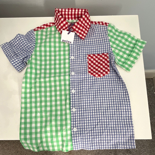Brora boys multicolour gingham - brora,