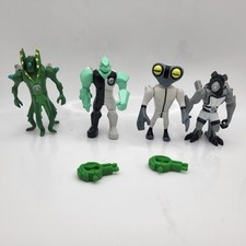 Cartoon Network Ben 10 Alien Creation Chamber x 4 Figures Diamondhead Wildvine