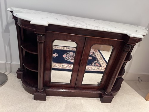 Mahogany chiffonier sideboard - mahogany,
