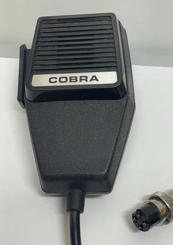 Vtg cobra radio microphone - cb,