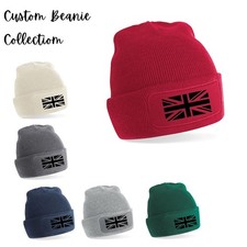 Union Jack Flag Beanie Hat -