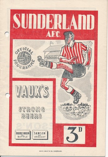 Sunderland arsenal 1950 - sunderland, v