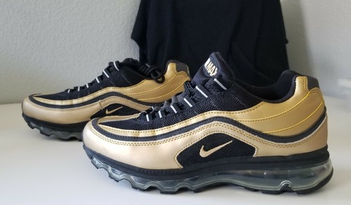 Nike air max black - nike, black/gold