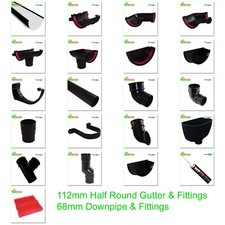 Half Round Guttering -